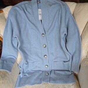 LOFT Soft Blue Women's Cardigan